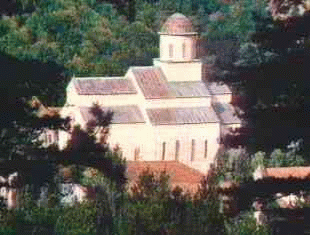 The Visoki Dečani monastery in Kosovo